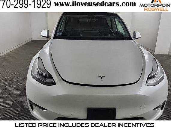 TESLA MODEL Y 2021 5YJYGDEE6MF069910 image